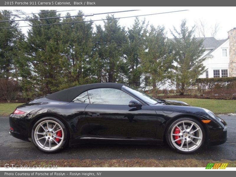  2015 911 Carrera S Cabriolet Black