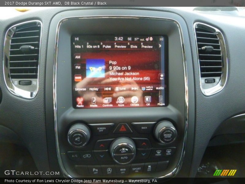 DB Black Crystal / Black 2017 Dodge Durango SXT AWD