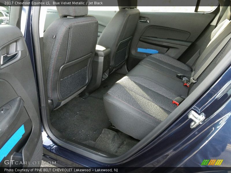 Blue Velvet Metallic / Jet Black 2017 Chevrolet Equinox LS