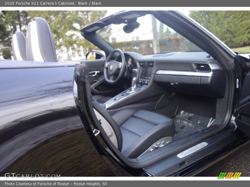 Black / Black 2015 Porsche 911 Carrera S Cabriolet