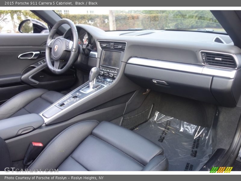 Black / Black 2015 Porsche 911 Carrera S Cabriolet