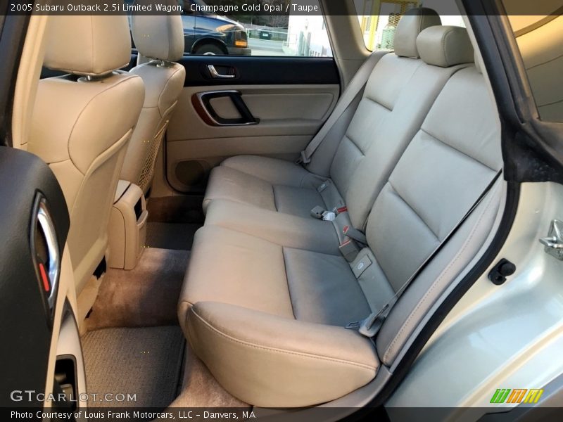 Champagne Gold Opal / Taupe 2005 Subaru Outback 2.5i Limited Wagon