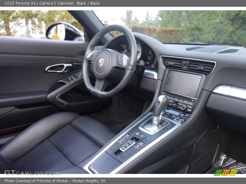 Black / Black 2015 Porsche 911 Carrera S Cabriolet