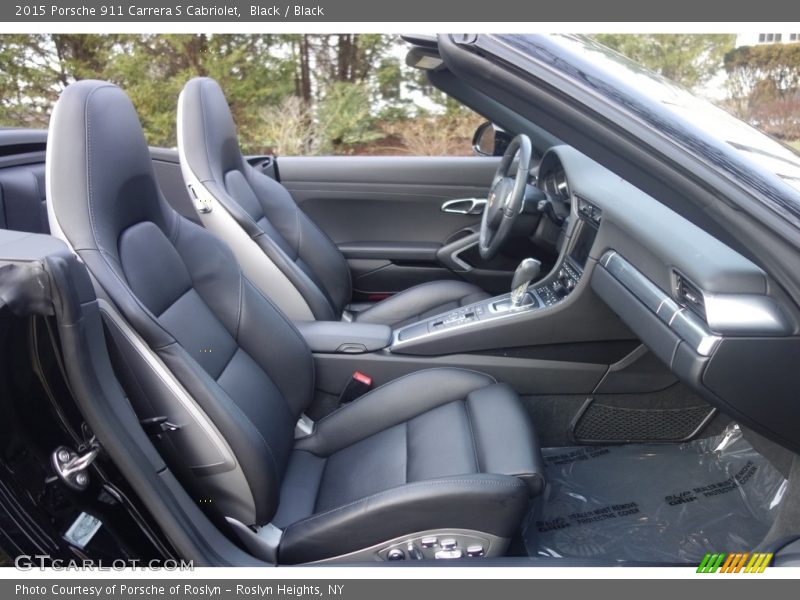 Black / Black 2015 Porsche 911 Carrera S Cabriolet