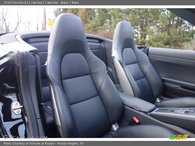 Black / Black 2015 Porsche 911 Carrera S Cabriolet