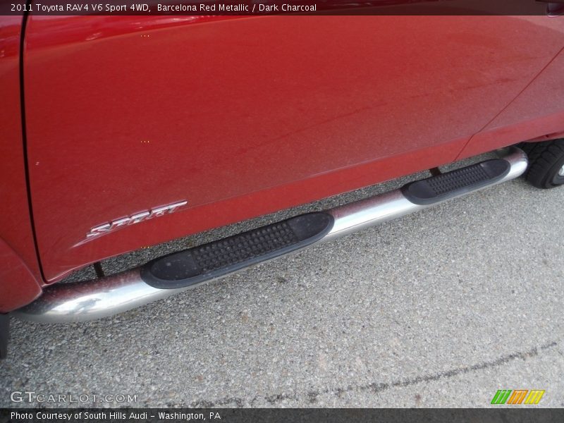 Barcelona Red Metallic / Dark Charcoal 2011 Toyota RAV4 V6 Sport 4WD