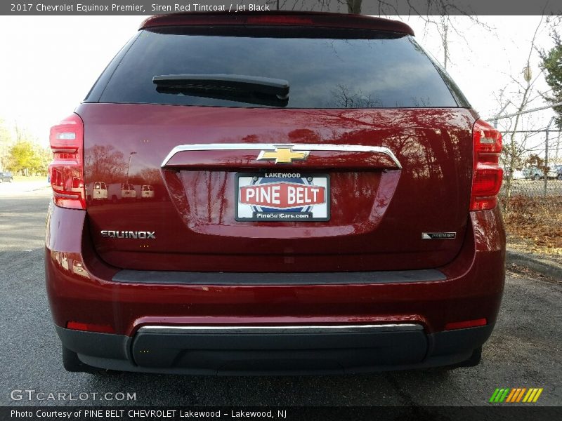 Siren Red Tintcoat / Jet Black 2017 Chevrolet Equinox Premier