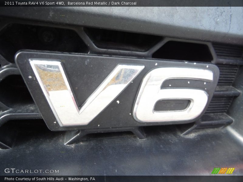 Barcelona Red Metallic / Dark Charcoal 2011 Toyota RAV4 V6 Sport 4WD
