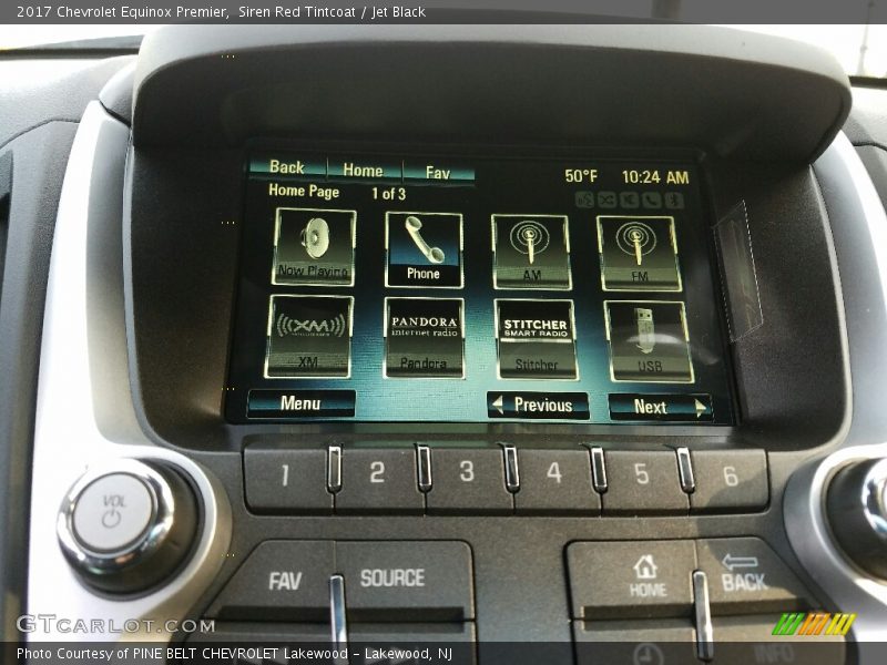 Siren Red Tintcoat / Jet Black 2017 Chevrolet Equinox Premier