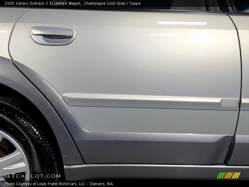 Champagne Gold Opal / Taupe 2005 Subaru Outback 2.5i Limited Wagon