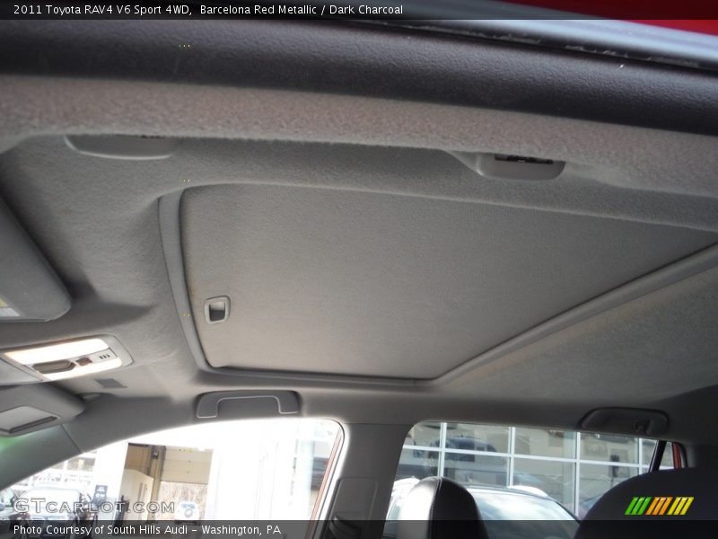 Barcelona Red Metallic / Dark Charcoal 2011 Toyota RAV4 V6 Sport 4WD