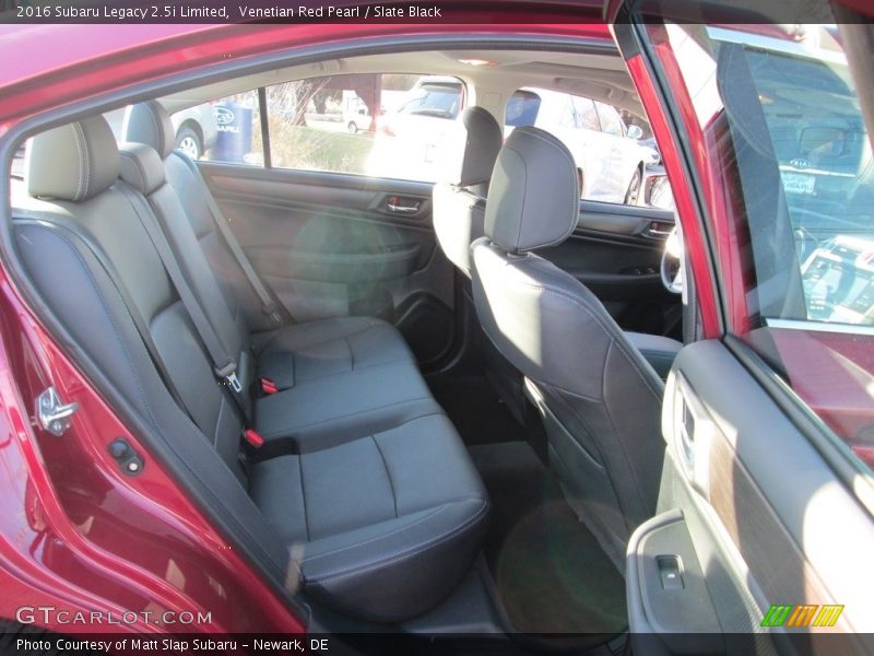 Venetian Red Pearl / Slate Black 2016 Subaru Legacy 2.5i Limited