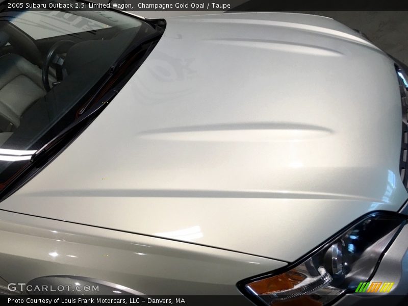 Champagne Gold Opal / Taupe 2005 Subaru Outback 2.5i Limited Wagon