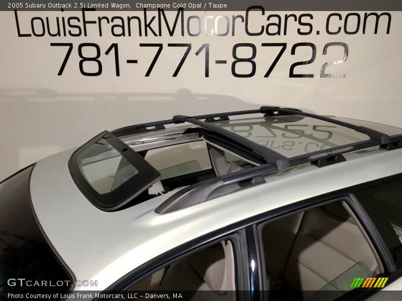 Champagne Gold Opal / Taupe 2005 Subaru Outback 2.5i Limited Wagon