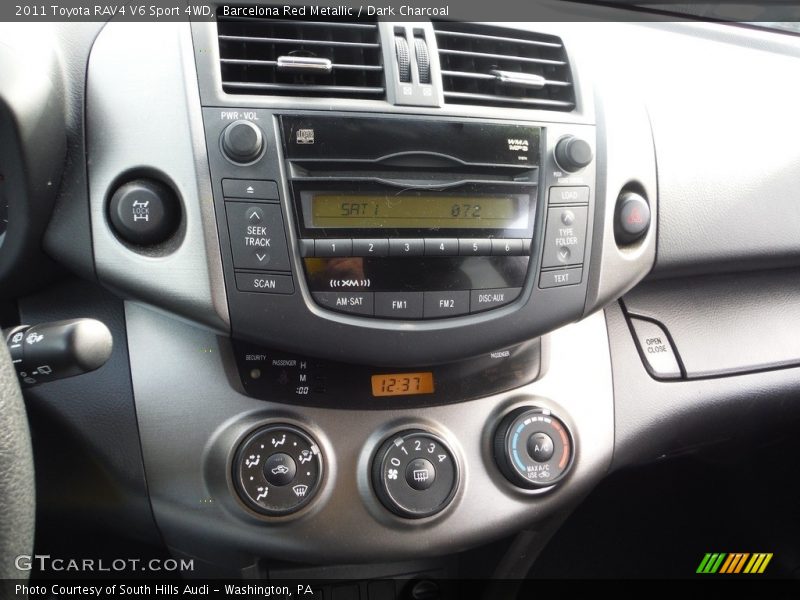 Barcelona Red Metallic / Dark Charcoal 2011 Toyota RAV4 V6 Sport 4WD