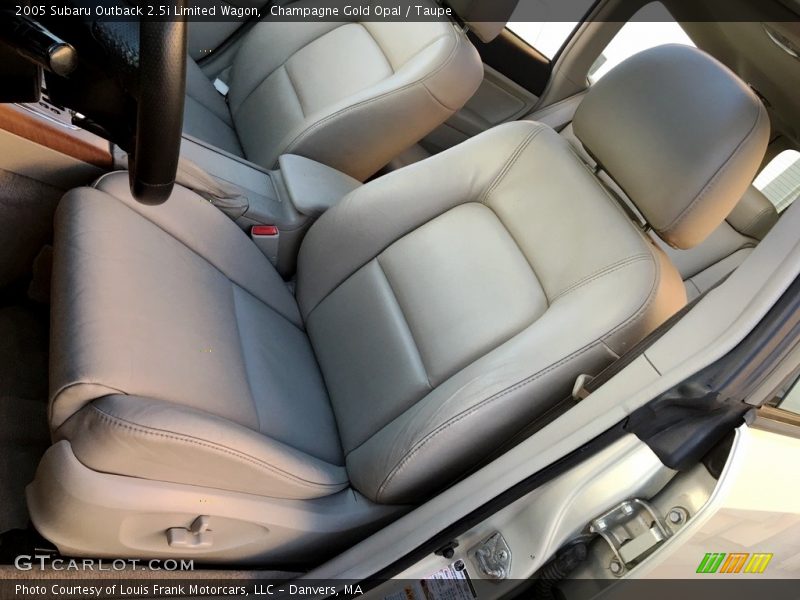 Champagne Gold Opal / Taupe 2005 Subaru Outback 2.5i Limited Wagon