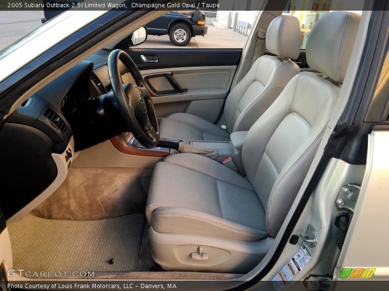 Champagne Gold Opal / Taupe 2005 Subaru Outback 2.5i Limited Wagon