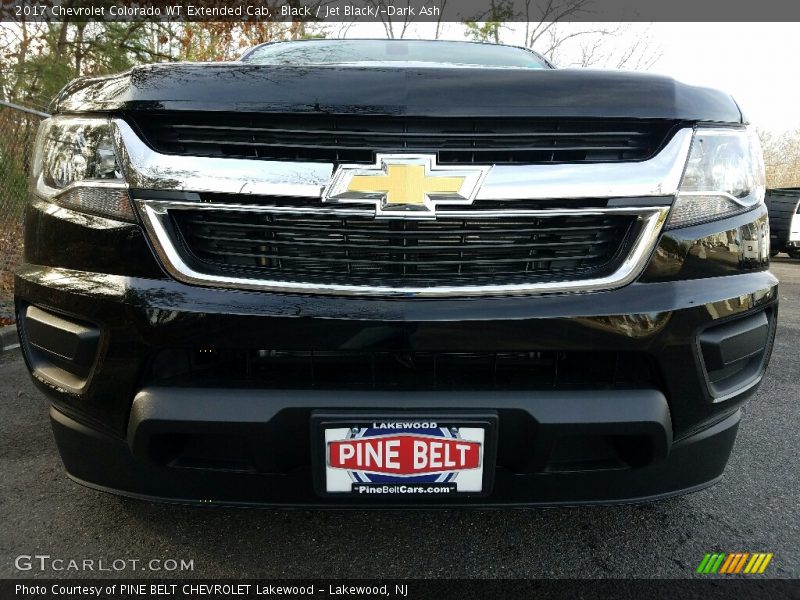 Black / Jet Black/­Dark Ash 2017 Chevrolet Colorado WT Extended Cab
