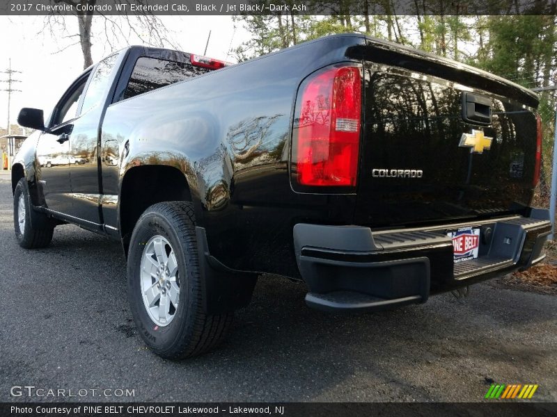 Black / Jet Black/­Dark Ash 2017 Chevrolet Colorado WT Extended Cab