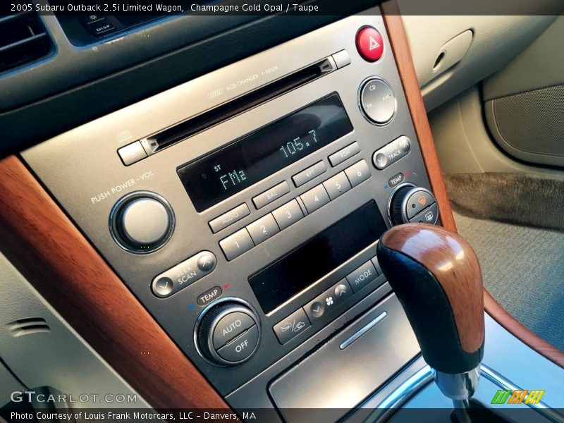 Champagne Gold Opal / Taupe 2005 Subaru Outback 2.5i Limited Wagon