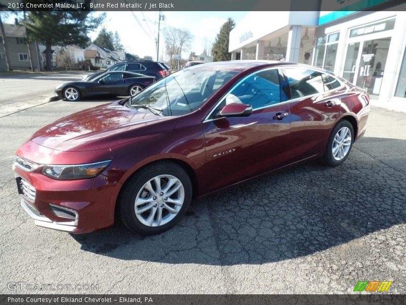 Butte Red Metallic / Jet Black 2016 Chevrolet Malibu LT