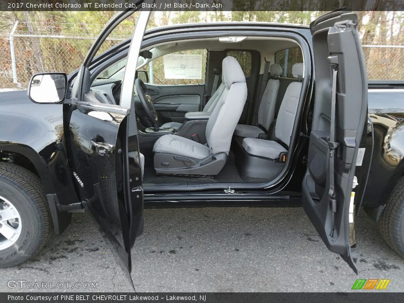 Black / Jet Black/­Dark Ash 2017 Chevrolet Colorado WT Extended Cab