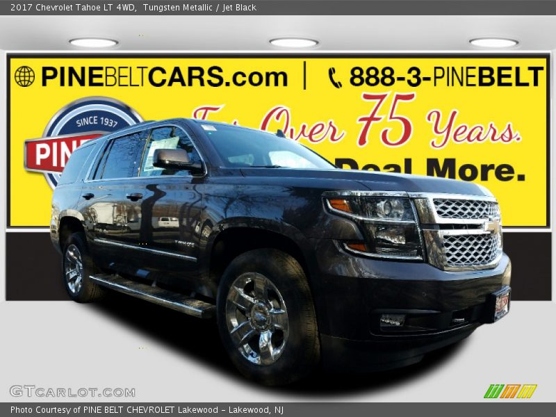 Tungsten Metallic / Jet Black 2017 Chevrolet Tahoe LT 4WD