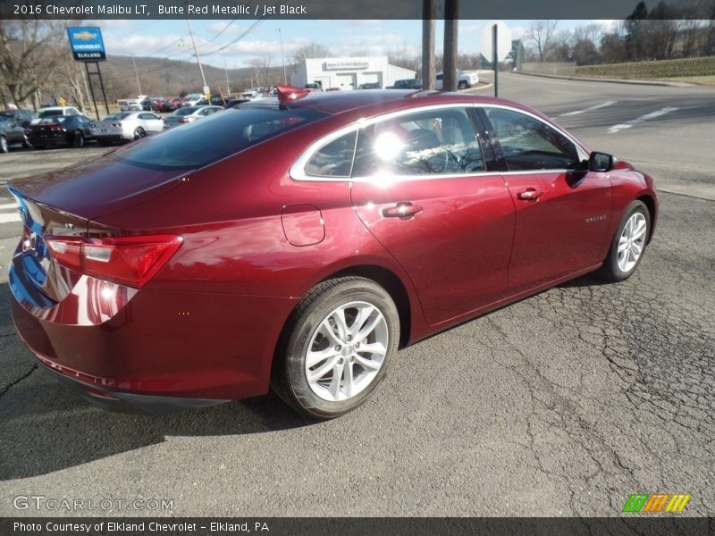 Butte Red Metallic / Jet Black 2016 Chevrolet Malibu LT