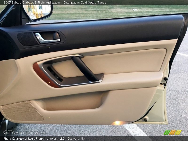 Champagne Gold Opal / Taupe 2005 Subaru Outback 2.5i Limited Wagon