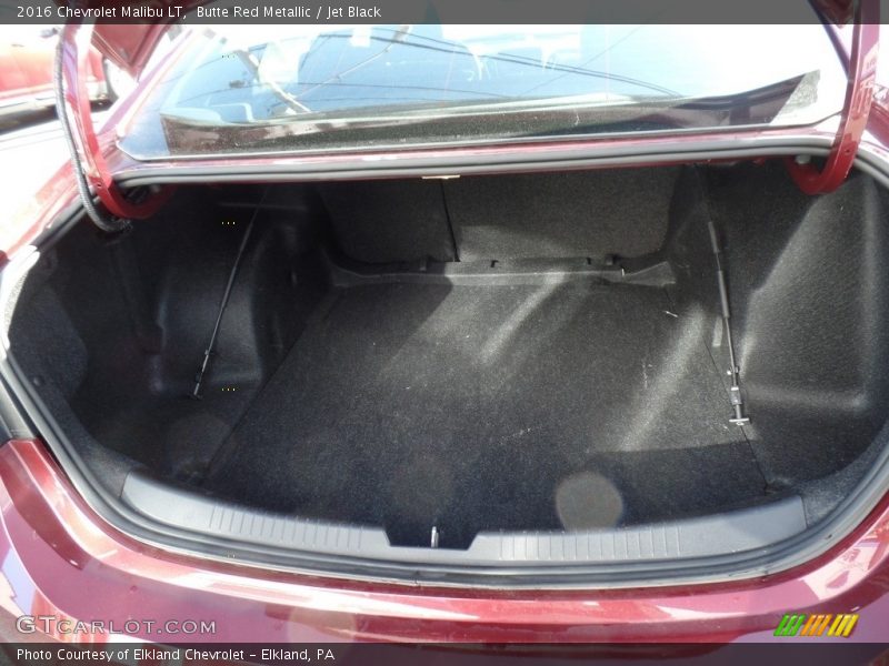Butte Red Metallic / Jet Black 2016 Chevrolet Malibu LT