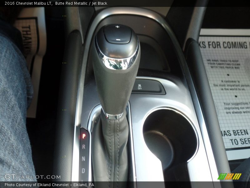Butte Red Metallic / Jet Black 2016 Chevrolet Malibu LT
