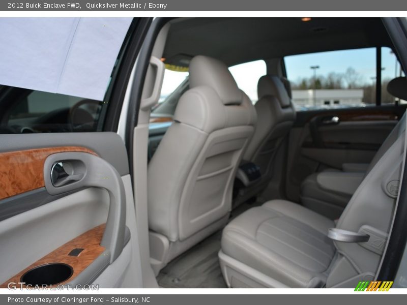Quicksilver Metallic / Ebony 2012 Buick Enclave FWD