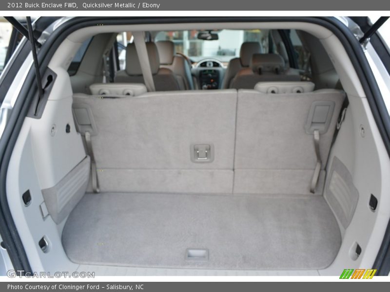Quicksilver Metallic / Ebony 2012 Buick Enclave FWD