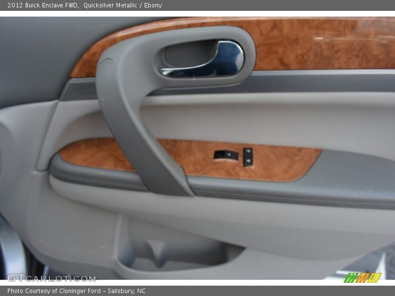 Quicksilver Metallic / Ebony 2012 Buick Enclave FWD