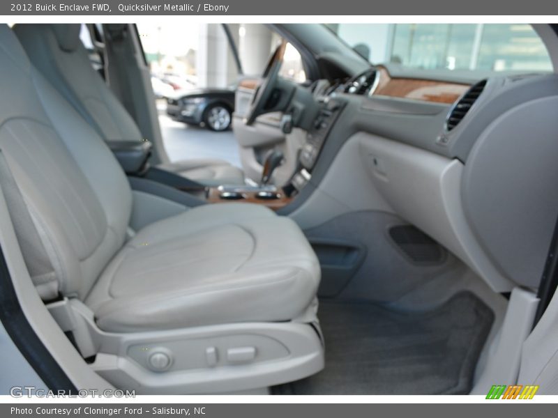 Quicksilver Metallic / Ebony 2012 Buick Enclave FWD
