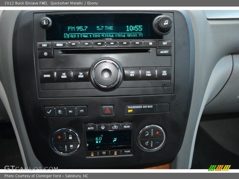 Quicksilver Metallic / Ebony 2012 Buick Enclave FWD