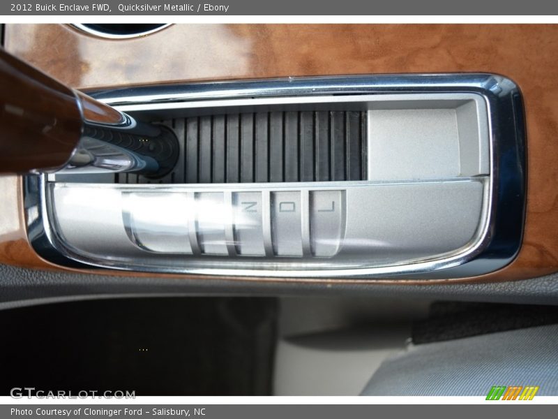 Quicksilver Metallic / Ebony 2012 Buick Enclave FWD