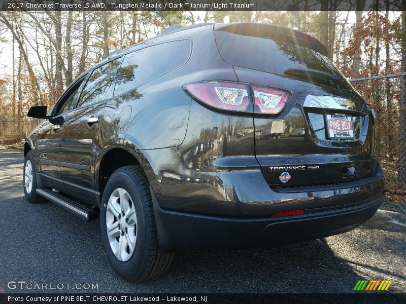Tungsten Metallic / Dark Titanium/Light Titanium 2017 Chevrolet Traverse LS AWD