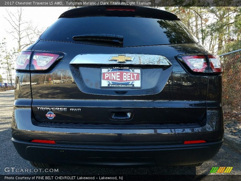 Tungsten Metallic / Dark Titanium/Light Titanium 2017 Chevrolet Traverse LS AWD