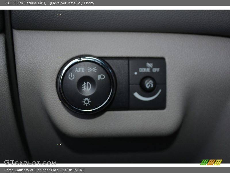 Quicksilver Metallic / Ebony 2012 Buick Enclave FWD