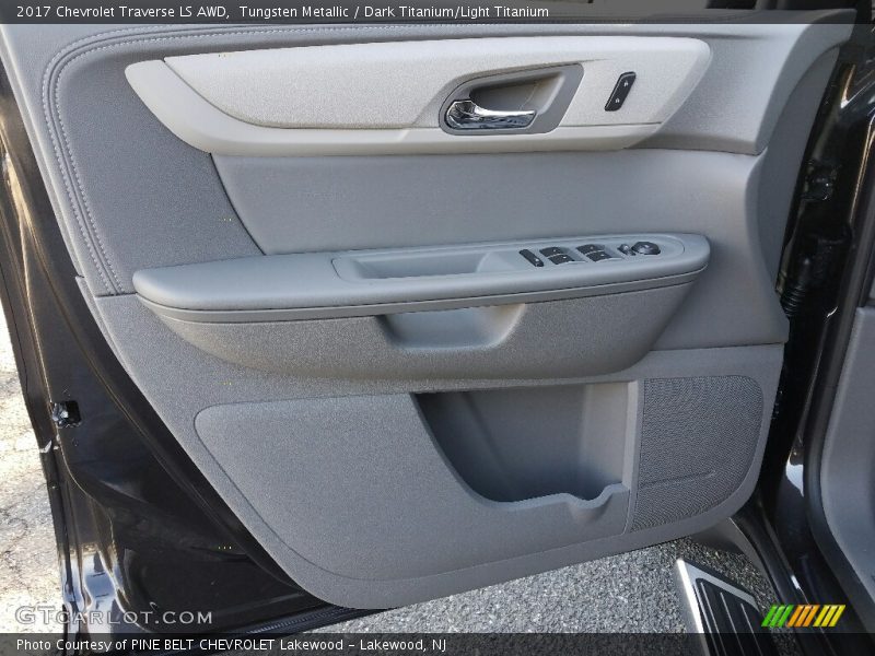 Tungsten Metallic / Dark Titanium/Light Titanium 2017 Chevrolet Traverse LS AWD
