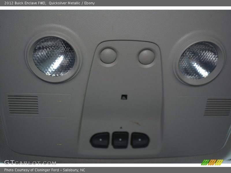 Quicksilver Metallic / Ebony 2012 Buick Enclave FWD