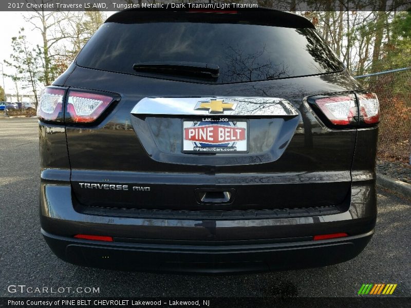 Tungsten Metallic / Dark Titanium/Light Titanium 2017 Chevrolet Traverse LS AWD