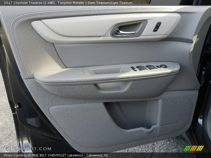 Tungsten Metallic / Dark Titanium/Light Titanium 2017 Chevrolet Traverse LS AWD