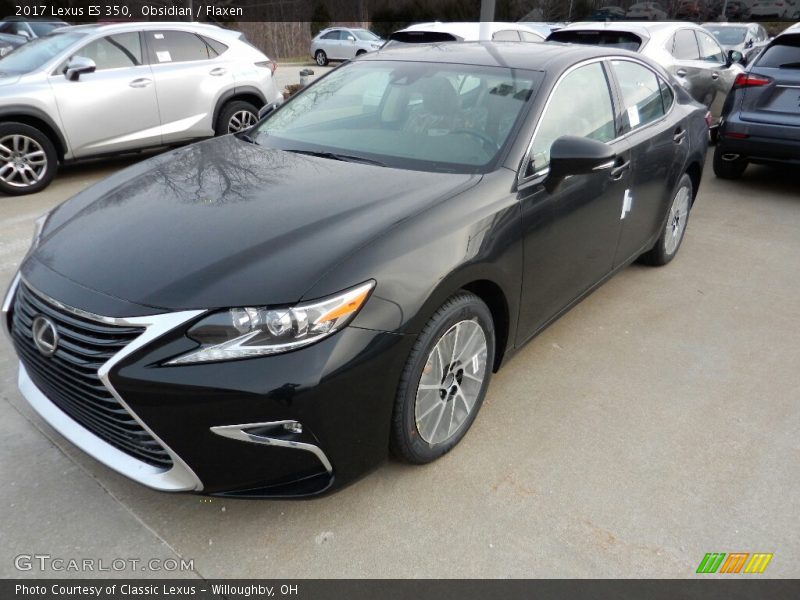 Obsidian / Flaxen 2017 Lexus ES 350
