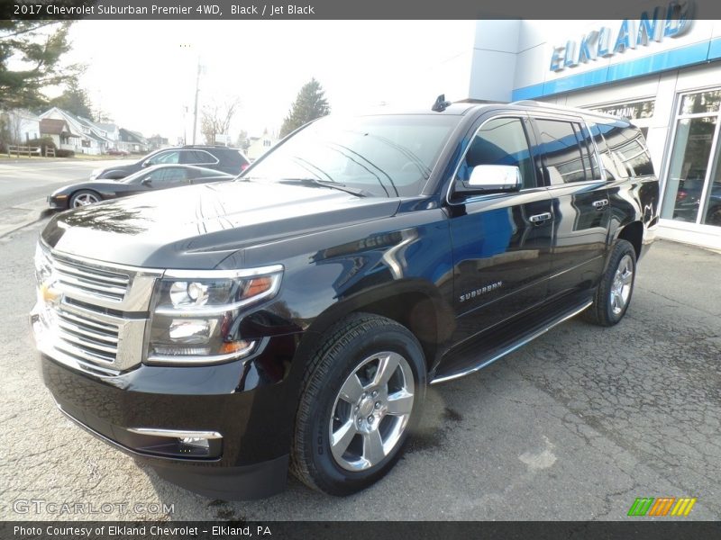 Black / Jet Black 2017 Chevrolet Suburban Premier 4WD