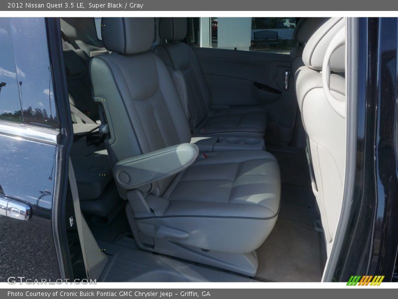 Super Black / Gray 2012 Nissan Quest 3.5 LE