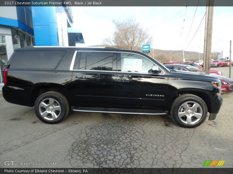 Black / Jet Black 2017 Chevrolet Suburban Premier 4WD