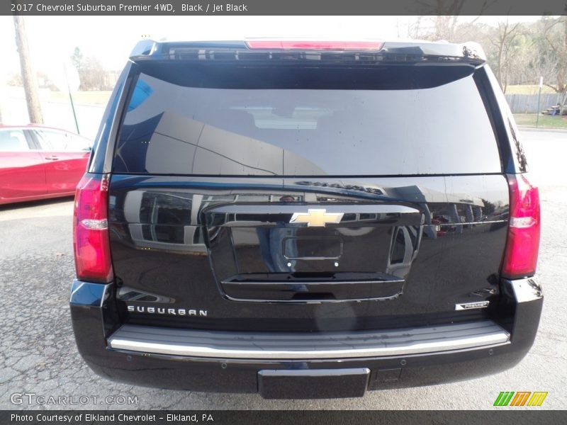 Black / Jet Black 2017 Chevrolet Suburban Premier 4WD