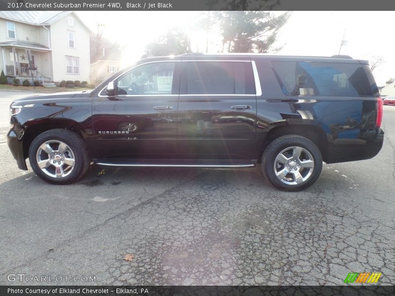 Black / Jet Black 2017 Chevrolet Suburban Premier 4WD